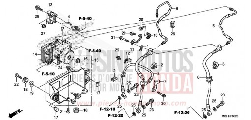ABS MODULATOR VFR1200XH de 2017
